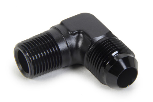 Triple X Race Components An To Npt 90 Degree #8 X 1/4 Hf-99082Blk