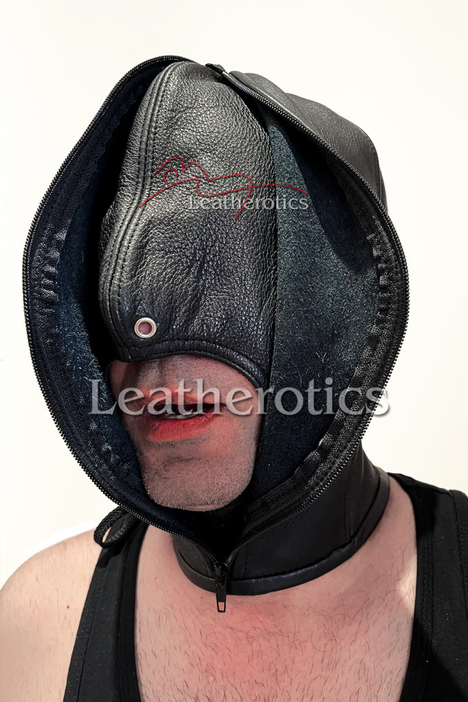 Mask-it Leder-Halbmaske, 20,3 Cm – Irisierendes Kupfer Mit Schwarzen Bändern, Für Partys & Kostüme