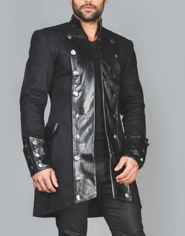 steampunk herren jacke
