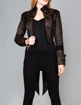 Frack Damen Braun Gothic