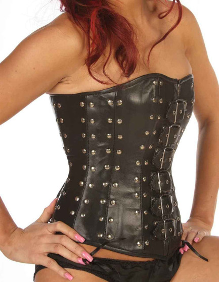 studded corset top