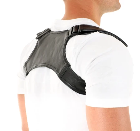 Leder Haltungskorrektor verstellbares Design Rückansicht