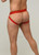 Rückenansicht des Leder Jockstraps mit Gesäßriemen