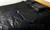 Deckenbezug aus Leder Super King Size 260x220 cm auf Bett