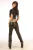 Trendy Damen Lederhose