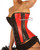 schwarz rote corsage