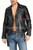 Herren-Lederjacke Klassisch Perforiert Biker Herren-Lederjacke Klassisch Perforiert Biker
