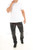 Skinny Fit Jeanshose aus weichem schwarzem Leder Herren