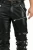 Herren Lederhose mit passendem Ledergürtel Detailansicht