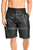 Schwarze Ledershorts