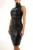lederkleid schwarz ärmellos