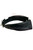 Leder-Choker Halsband Schwarz Produktansicht Seite – Leder­riemenprofil sichtbar, Neutralschwarzes Finish, hochwertige Naht
