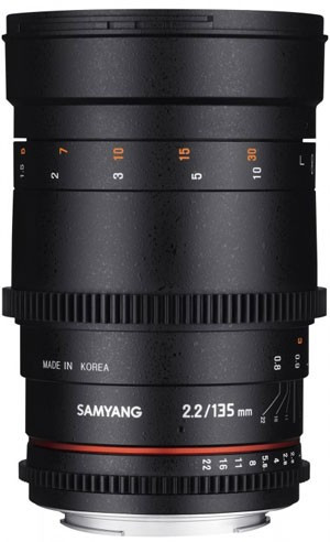 Samyang 135mm T2.2 VDSLR ED UMC Lens - Canon | Auckland | NZ