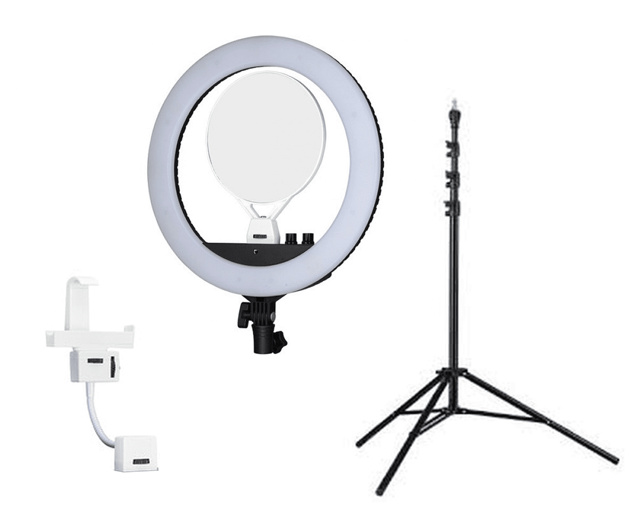Led Ring Set Compact LED Ring light Kit with Stand, Bi-Color Dimmable | Auckland | NZ