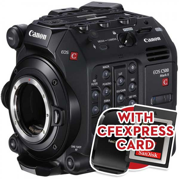 Canon EOS C500（EFマウント） Canon EOS C500 Mark II 5.9K Full-Frame Camera Body (EF Mount