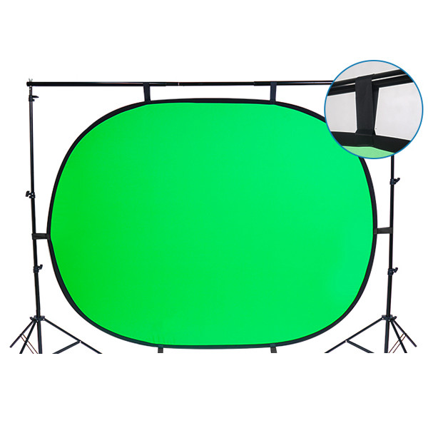 Photolite Black/White Collapsible Backdrop 150x200cm Auckland NZ