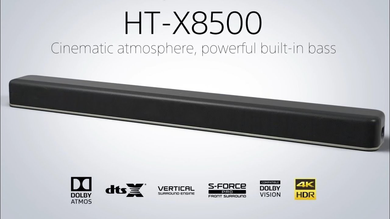 Sony HTX8500 Sound Bar with Built-In Subwoofer Auckland NZ