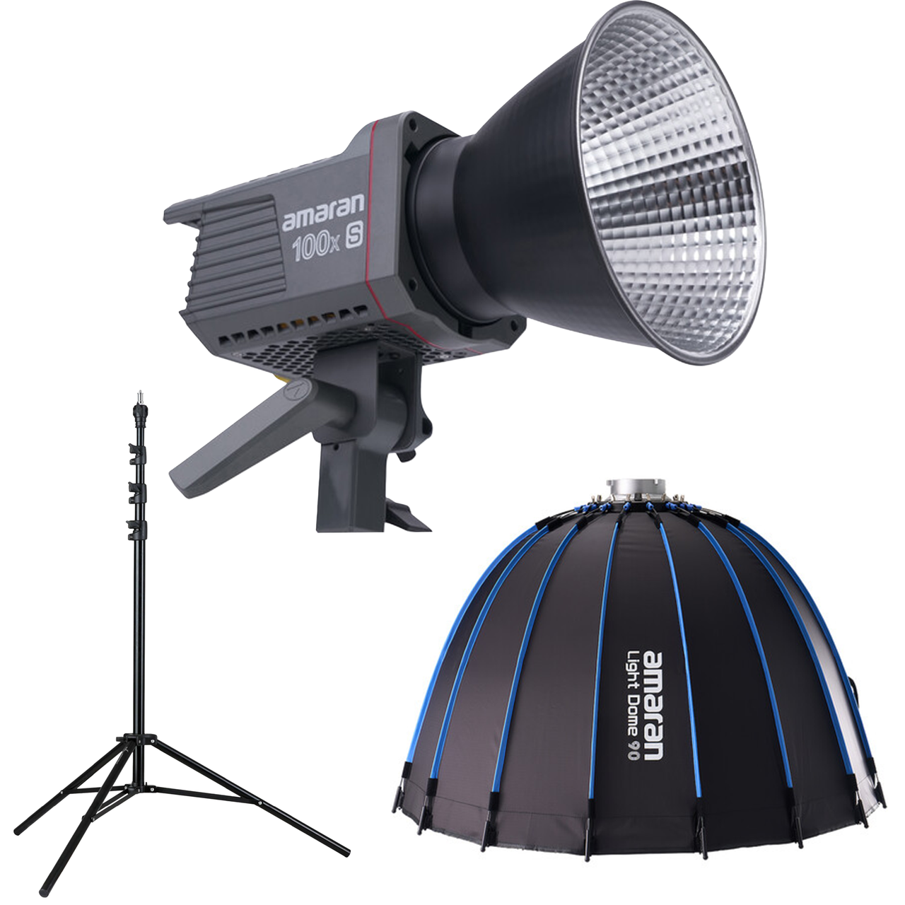 amaran COB 100x S Bi-Colour LED Monolight Kit with 90 cm Softbox