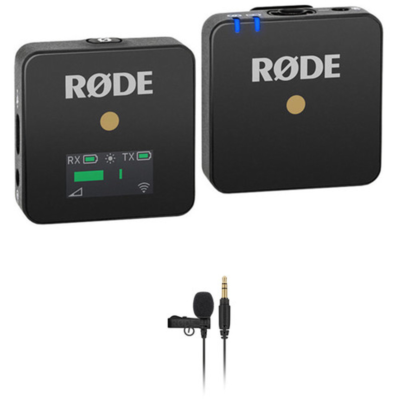 Rode Wireless GO II 2-Person Compact Digital Wireless Microphone  System/Recorder (2.4 GHz, Black)
