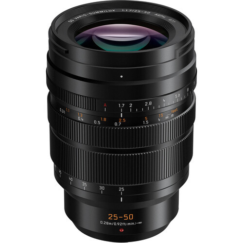 Panasonic Leica DG Vario-Summilux 25-50mm F1.7 ASPH Lens Panasonic Leica DG Vario-Summilux 25-50mm F1.7 ASPH Lens
