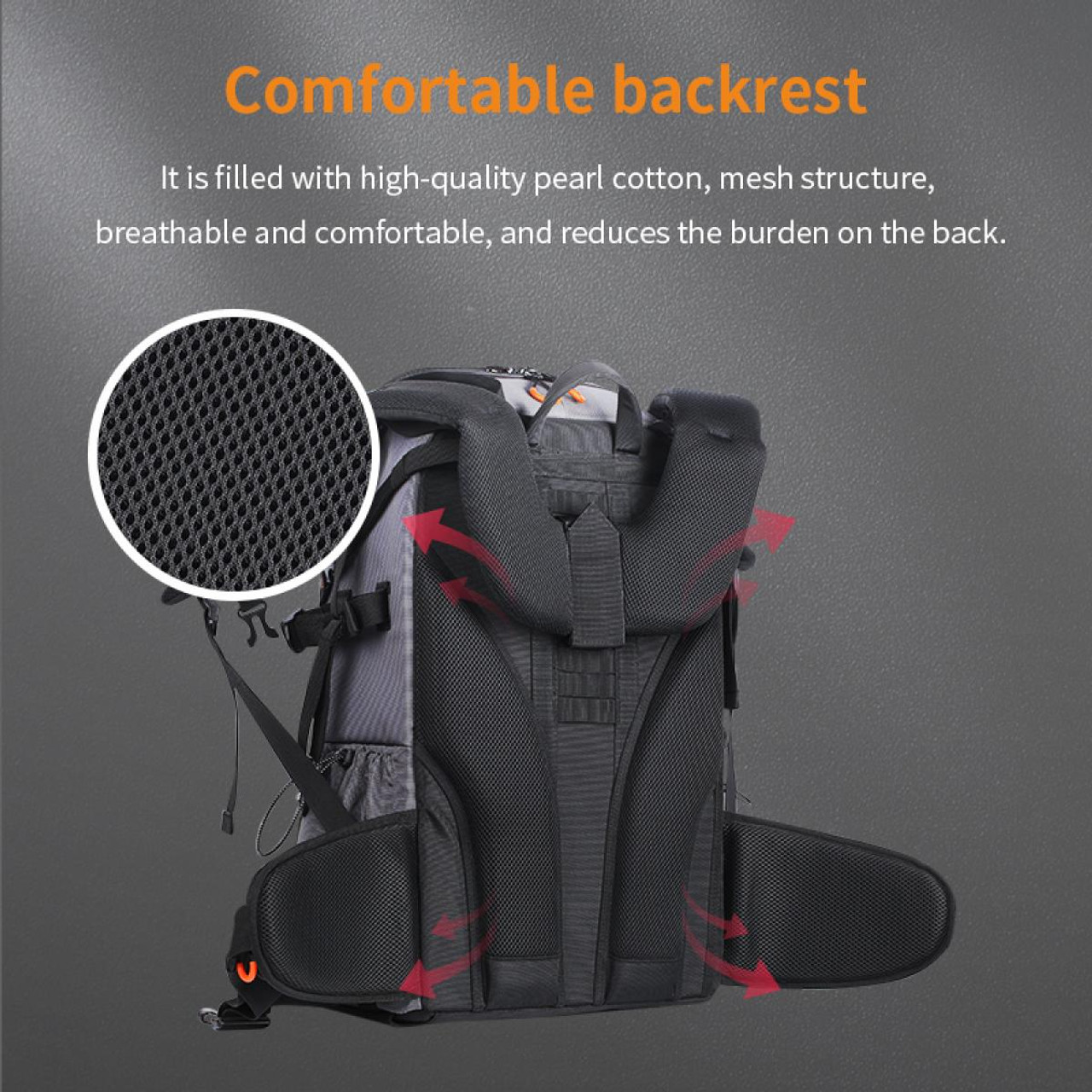 K&F Concept Outdoor Camera Backpack Large Photography Bag with Laptop ...