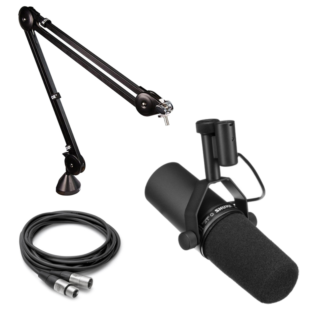 Shure SM7B + Rode PSA1 + yamaha ZG01 セット Shure SM7B + Rode PSA1