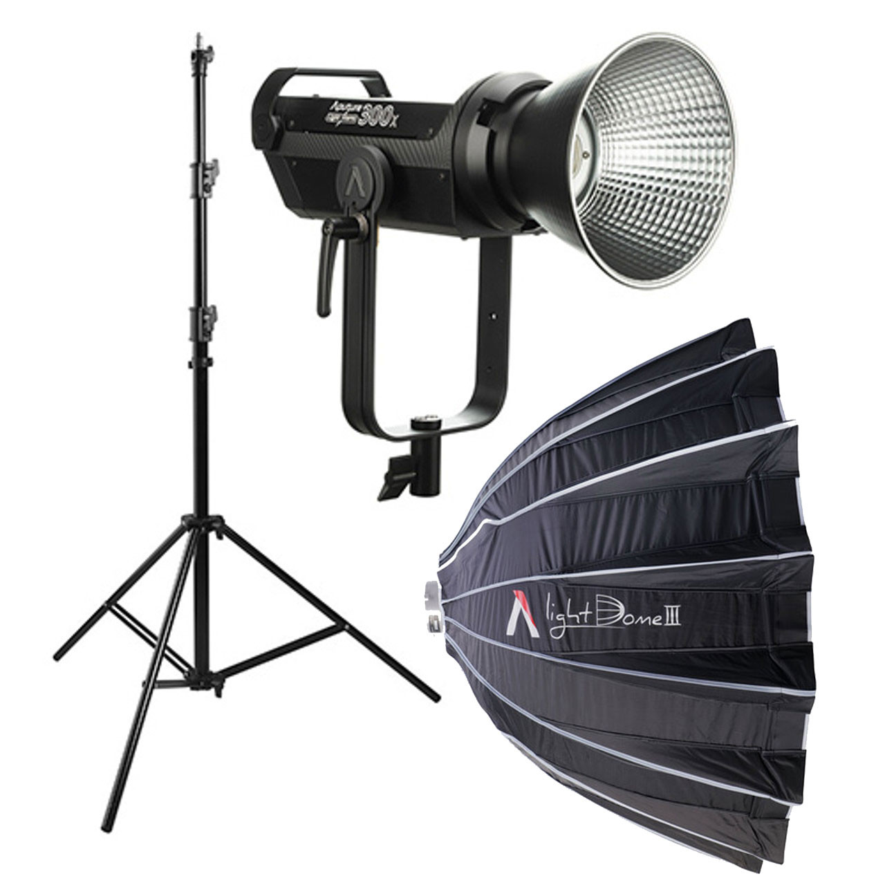 Aputure LS 300x Bi-Color LED Light Kit with Light Dome II