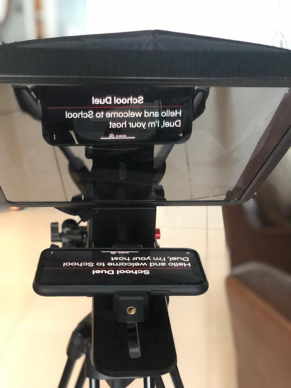 GVM iPad Tablet & Smartphone Teleprompter with Bluetooth APP Control
