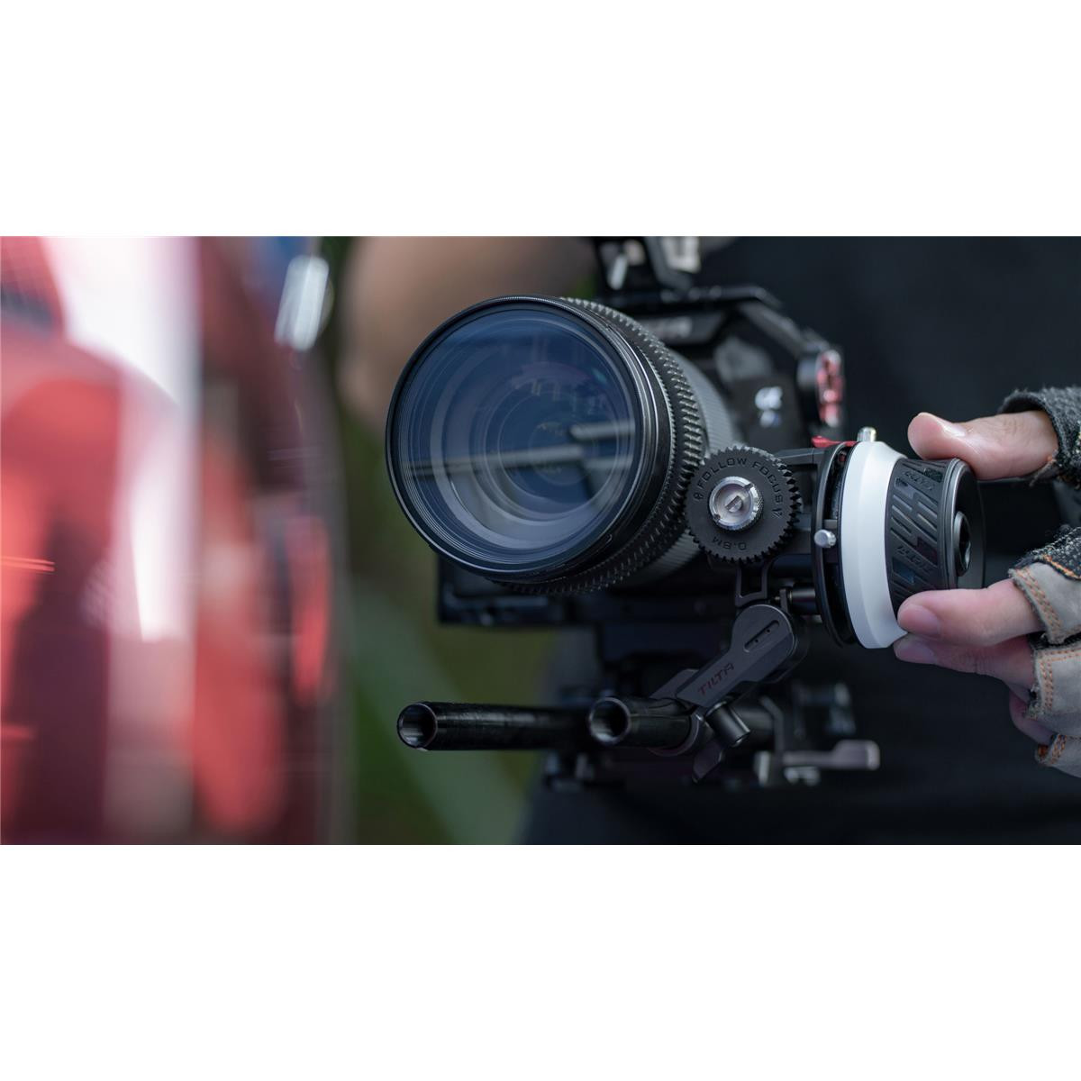 Tilta Pocket Follow Focus FF-T07 Avec Marques A/B - Contrôle Zoom Objectif Caméra
