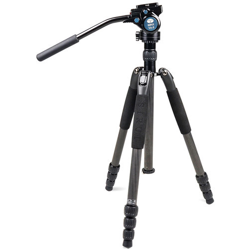 SIRUI T-024SK Compact Tripod with VA-5 Fluid Head Auckland NZ - Main Image