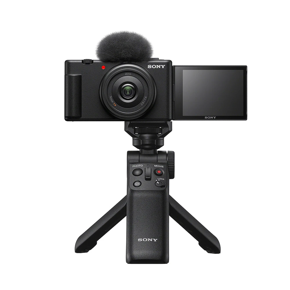 Sony ZV-1F Digital Vlogging Camera with Sony GP-VPT2BT Wireless 