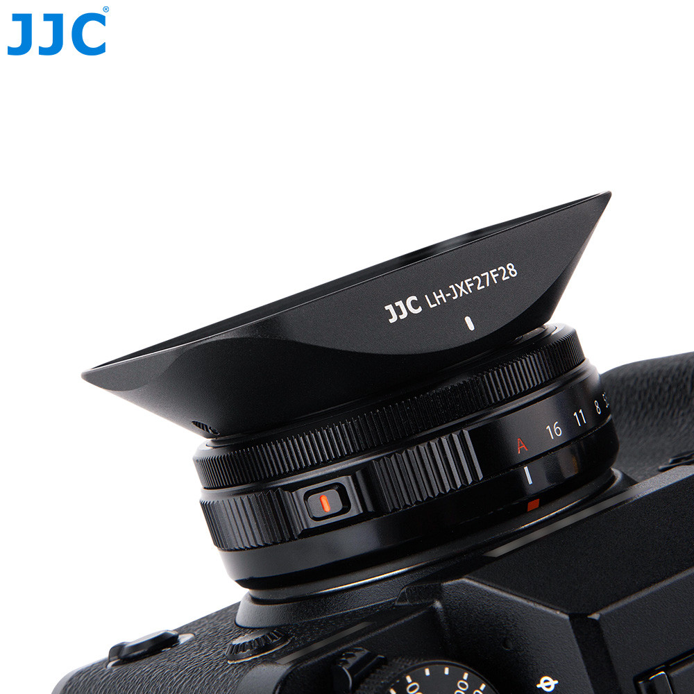 JJC Replacement Lens Hood for Fujifilm LHXF27 , fits Fujifilm XF 27mm