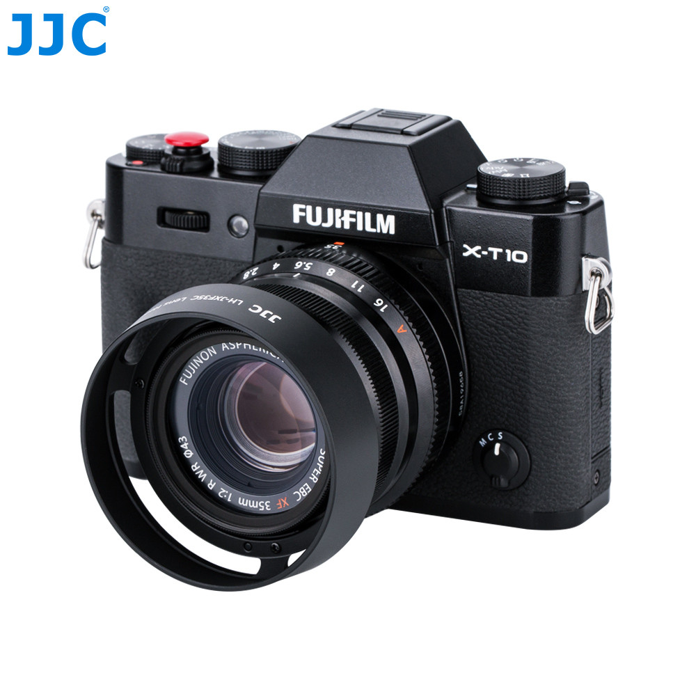 Aluminum Alloy Hood Metal Lens Hood For Fuji XF 27mm F2.8 - Square