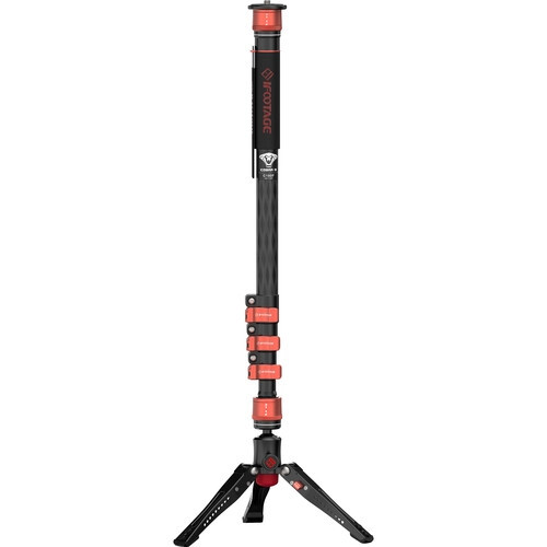 iFootage Cobra Carbon Fiber Flip Lock Camera Monopod Tripod