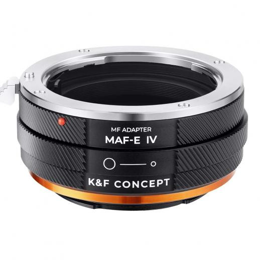 K&F Concept Sony Alpha A and Minolta AF Lens Mount to Sony E - Main Image