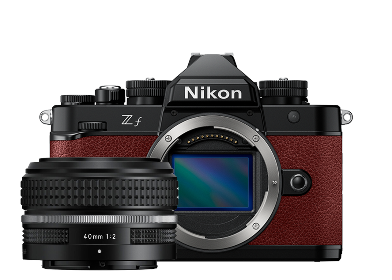 美品 ニコン Zf 40mm f/2 kit限定ボルドーレッド