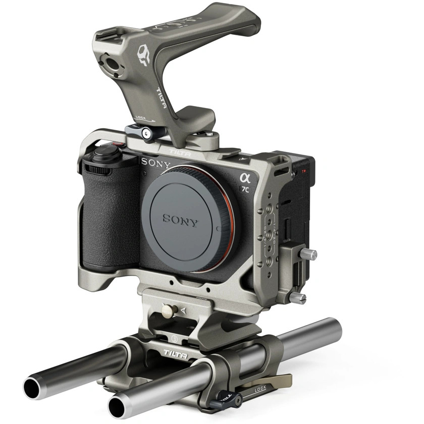 Tilta Camera Cage for Sony a7C II a7C R Basic Kit (Titanium Grey