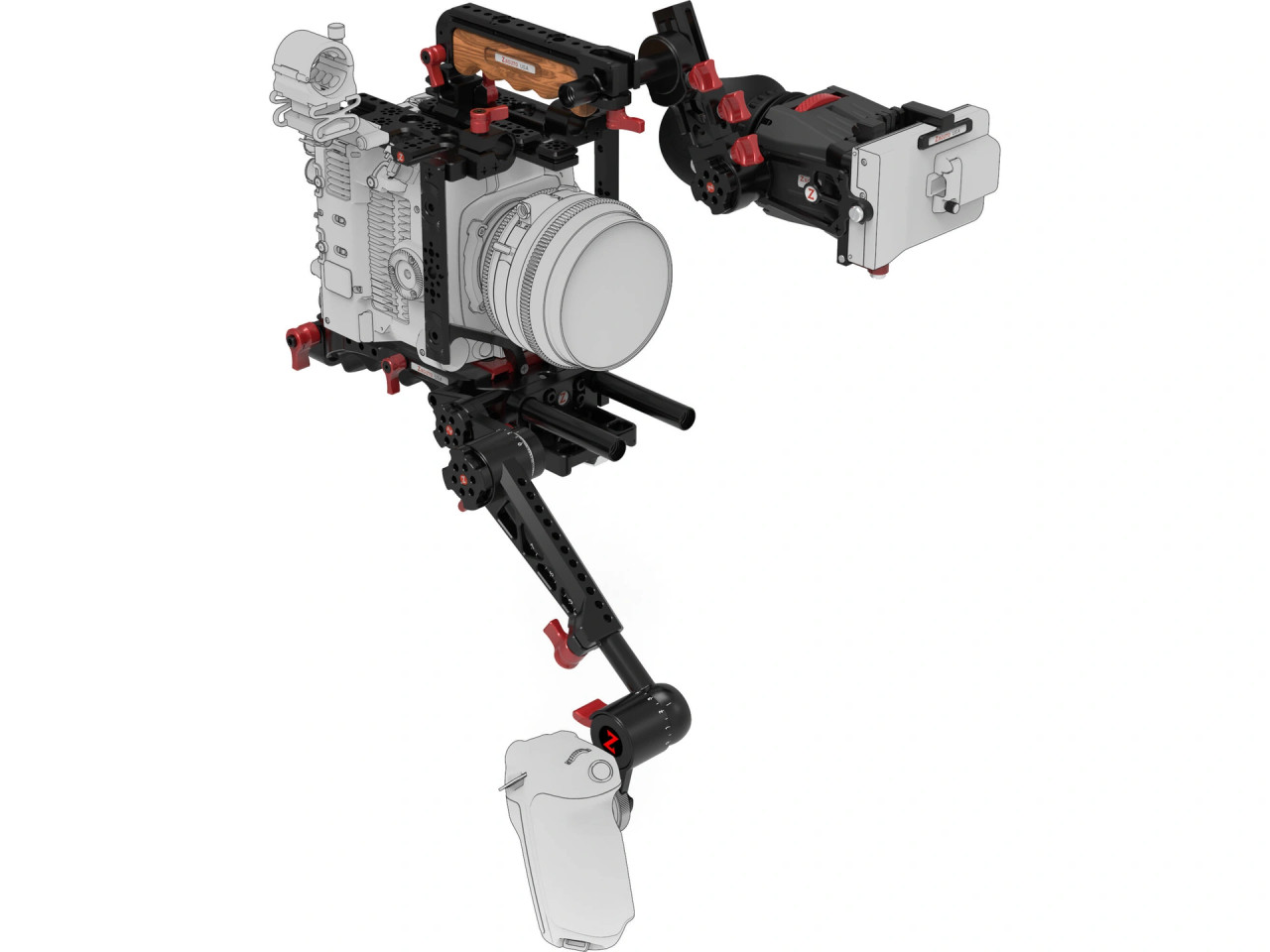 Zacuto Z-Focus Follow Focus ザクト レンズ Drive Gear for Follow Focus with Whip Port