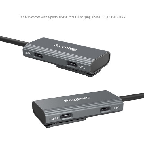 Small Rig Hub SmallRig 4598 4-in-1 USB-C Hub | Auckland | NZ