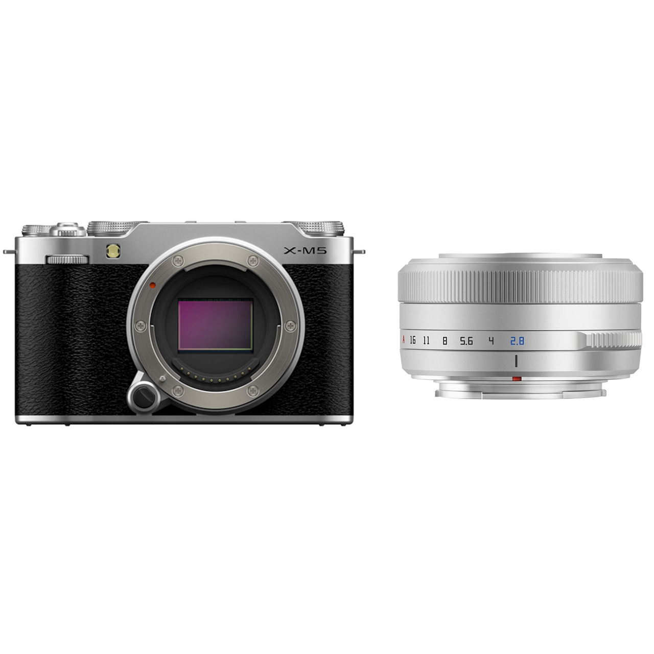 FUJIFILM X-M5 Mirrorless Camera with TTArtisan 27mm f/2.8 Lens
