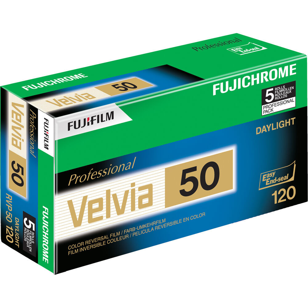 FUJIFILM Fujichrome Velvia 50 Professional RVP 50 Color