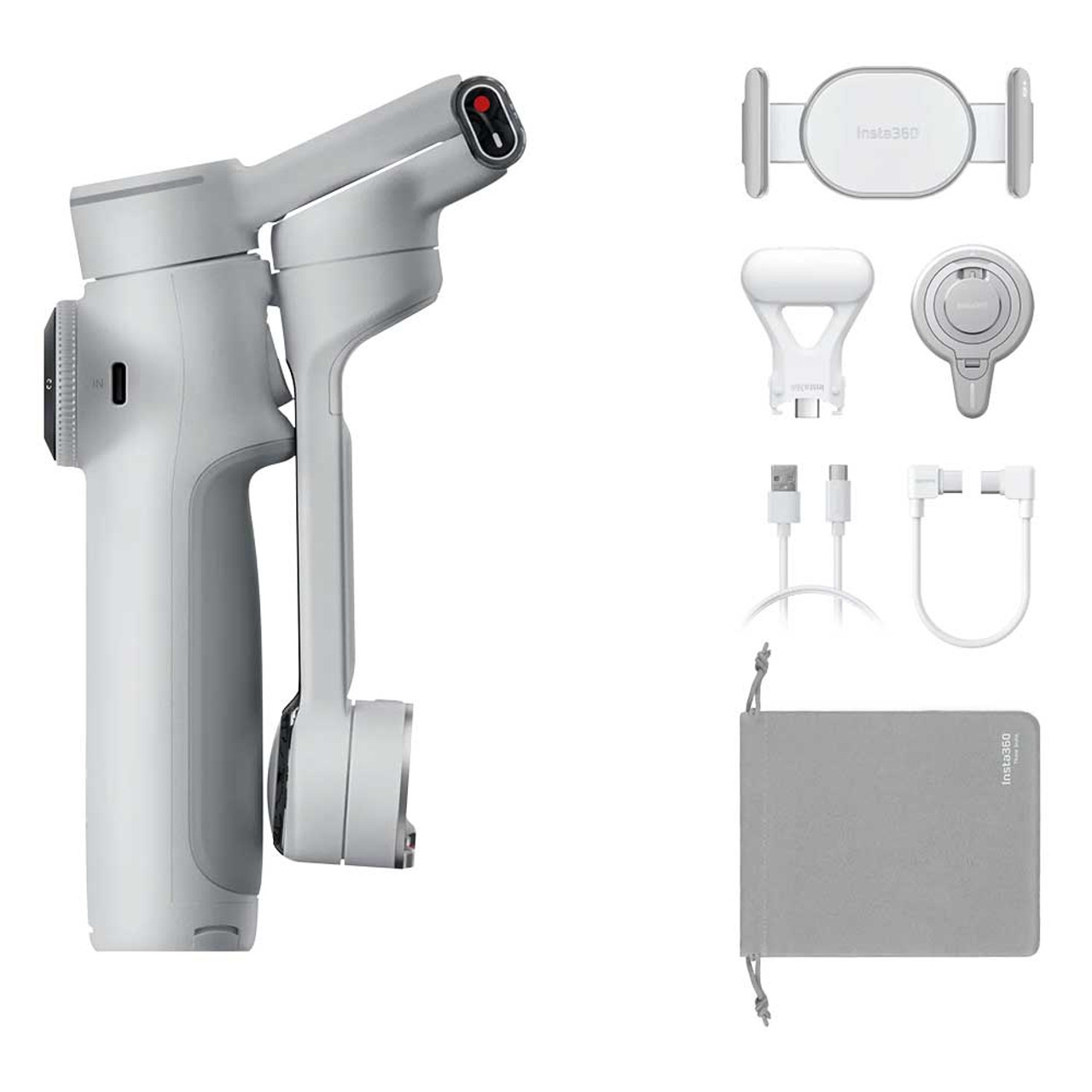 【美品】Insta360 Flow 2 Pro クリエイターキット グレー Amazon.com: Insta360 Flow 2 Pro Creator Bundle Grey