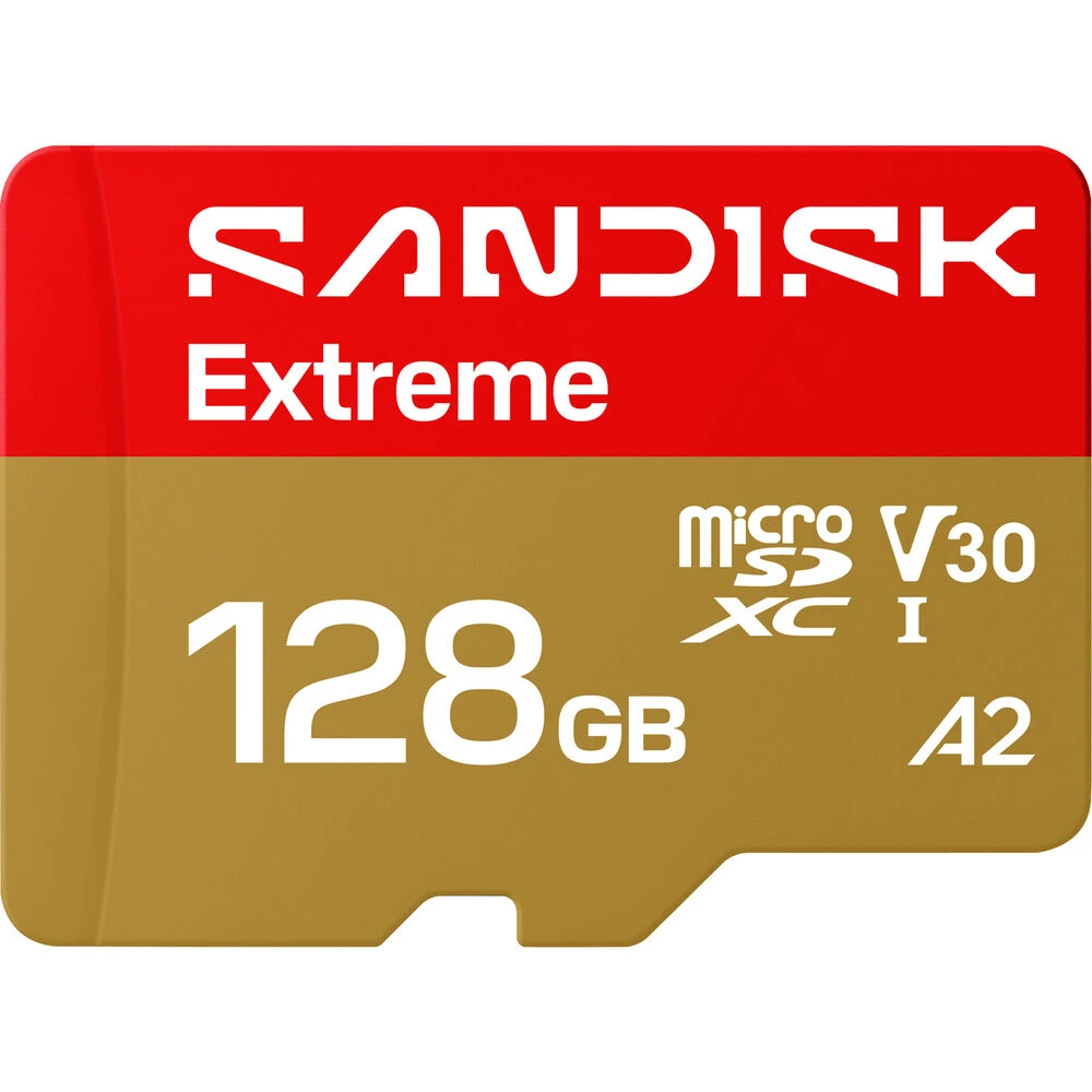 SanDisk Extreme 128GB microSDXC V30