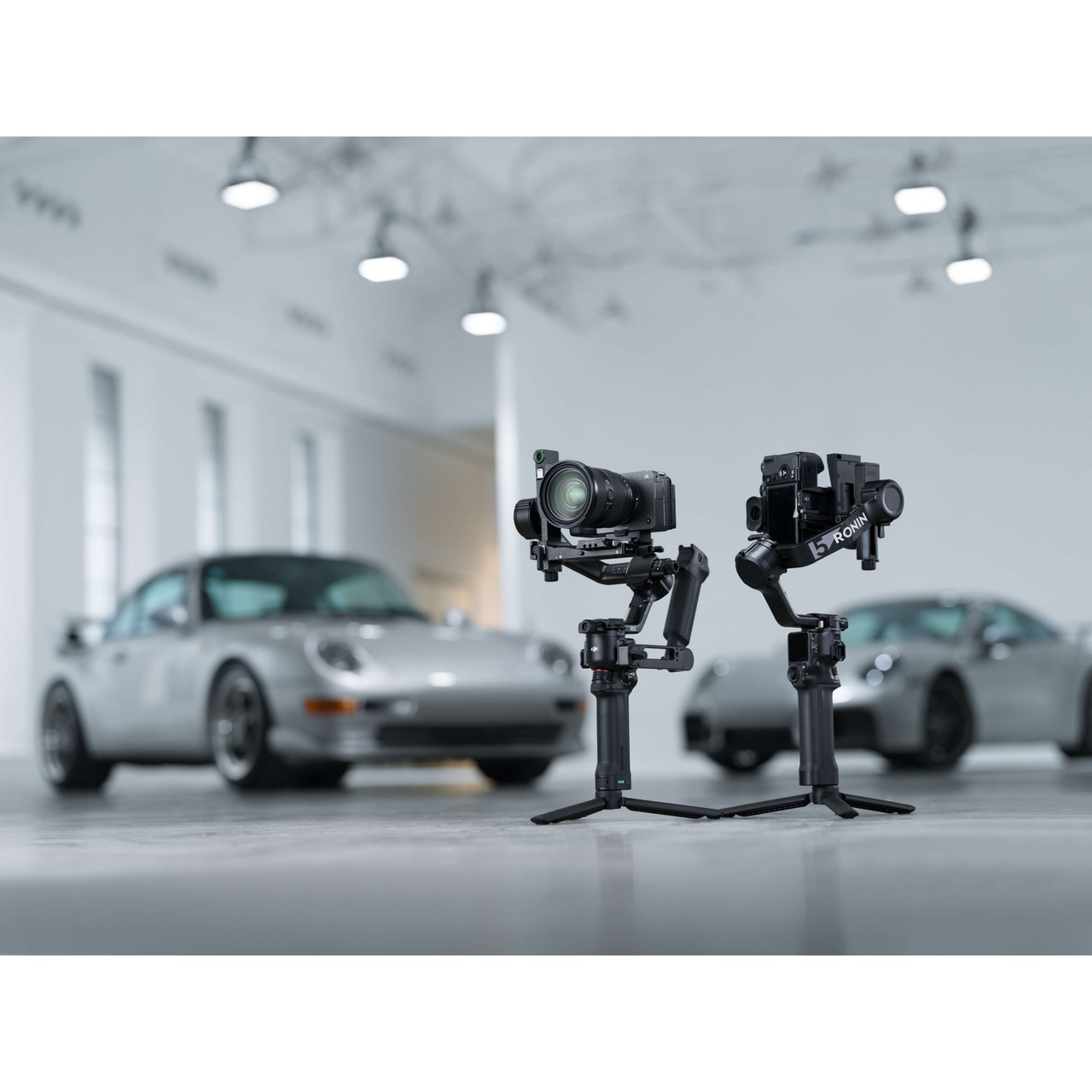 DJI RS5 Gimbal Stabilizer Combo Kit with AI Tracking Module & Briefcase ...