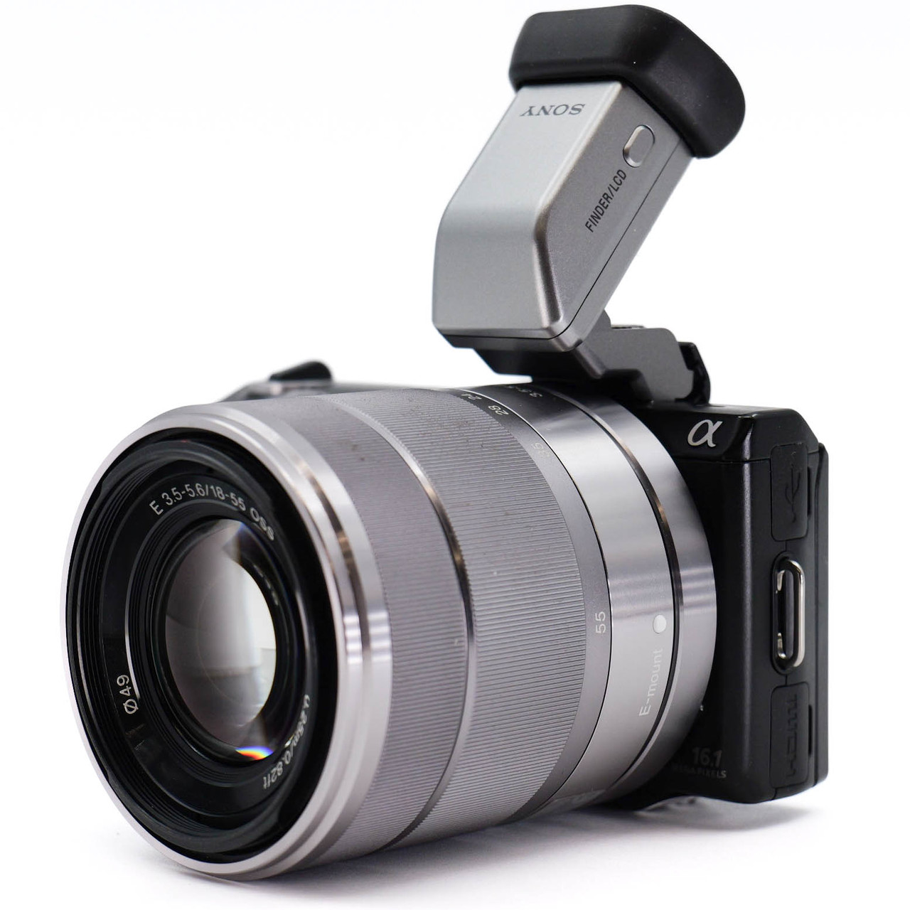 Pre-loved Sony Alpha NEX-5N Digital Camera with 18-55mm f/3.5-5.6