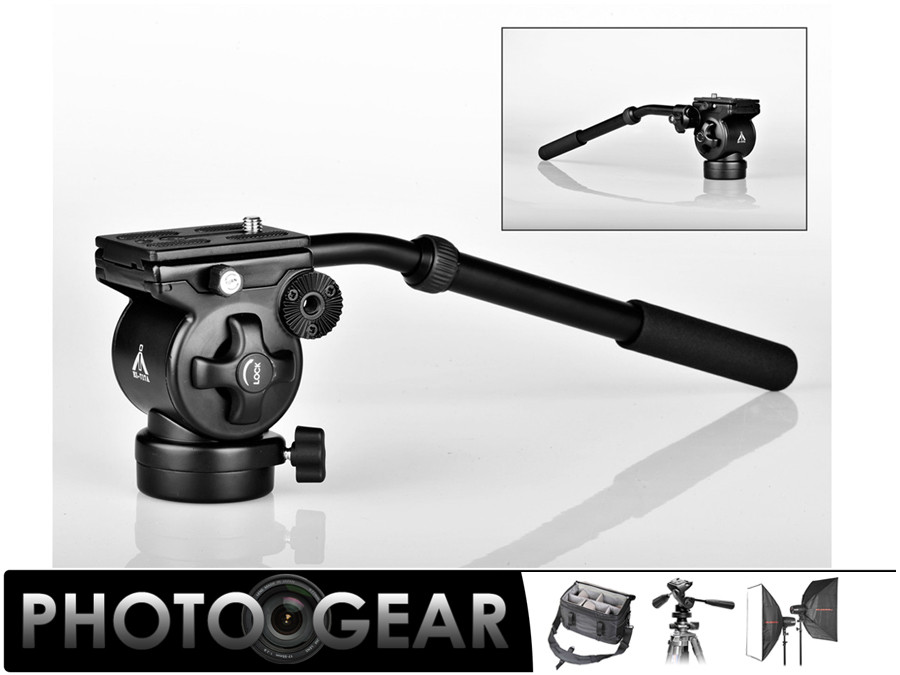 EImage EI717AH Pro Video Tripod Fluid Drag Head Auckland NZ