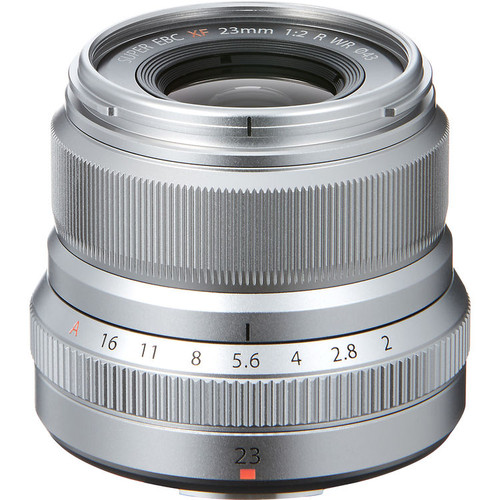 Fujifilm XF 23mm f/2 R WR Lens - Silver