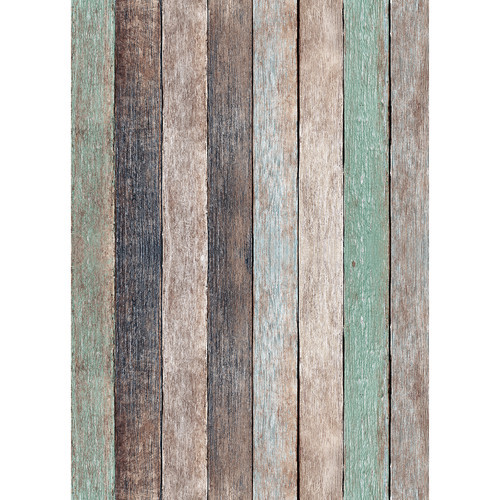 Westcott X-Drop Background 5 x 7' Rustic Wood Nut (1.5 x 2.1m)