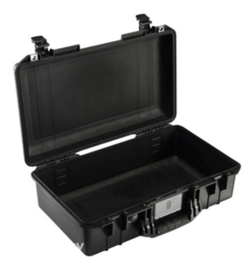 Pelican 1525 Air Compact Carry-On Case (Black, No Foam)