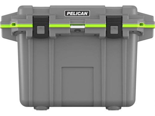 Pelican 50QT Elite Cooler (Grey & Green)